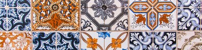 Art On Tiles - Free LinkedIn Background Photo