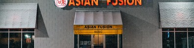 Asian Store Signage In Daylight - Free LinkedIn Background Photo
