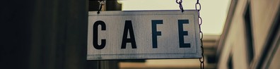 Cafe By The Streets - Free LinkedIn Background Photo