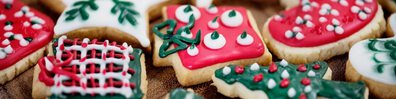 Christmas Cookies - Free LinkedIn Background Photo