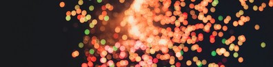Christmas Eve With Colorful Fireworks - Free LinkedIn Background Photo