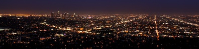 City Lights - Free LinkedIn Background Photo