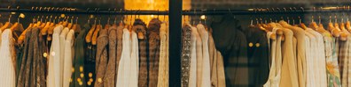 Clothing Shop Window - Free LinkedIn Background Photo