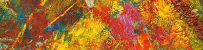 Colorful Abstract Painting With Name - Free LinkedIn Background Photo