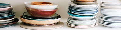 Colorful Dishes - Free LinkedIn Background Photo