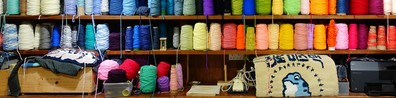 Colorful Yarns - Free LinkedIn Background Photo