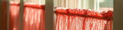 Curtain Beside The Bed During Daytime - Free LinkedIn Background Photo