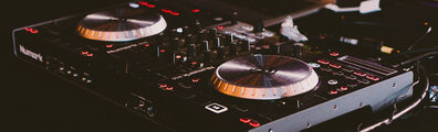 DJ Set - Free LinkedIn Background Photo