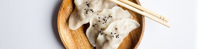 Delicious Japanese Dumplings - Free LinkedIn Background Photo