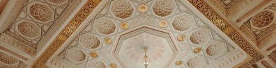 Distinctive Building Ceiling - Free LinkedIn Background Photo