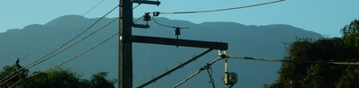 Electric Post With Wires During Daytime - Free LinkedIn Background Photo