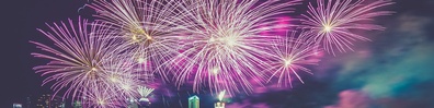 Fireworks - Free LinkedIn Background Photo
