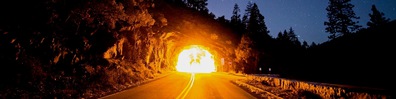 Hell Tunnel - Free LinkedIn Background Photo