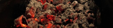 Hot Charcoals - Free LinkedIn Background Photo