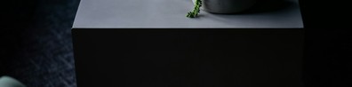 Indoor Plant Beside The Black Table - Free LinkedIn Background Photo