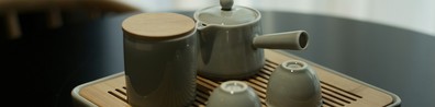 Minimalistic Tea Set - Free LinkedIn Background Photo