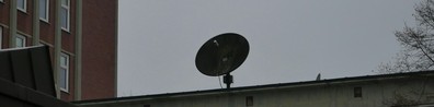 One Big Satellite Dish - Free LinkedIn Background Photo