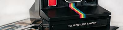 Polaroid Rainbow - Free LinkedIn Background Photo