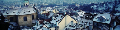 Snow-covered Roofs - Free LinkedIn Background Photo