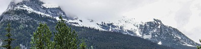 Snowy Rocky Mountains - Free LinkedIn Background Photo