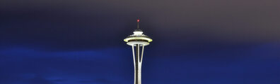 Space Needle - Free LinkedIn Background Photo