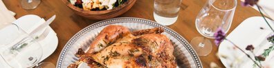 Thanksgiving Dinner - Free LinkedIn Background Photo