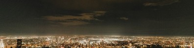 The City Never Sleeps - Free LinkedIn Background Photo