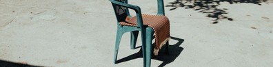 This Chair Has Seen Better Days - Free LinkedIn Background Photo