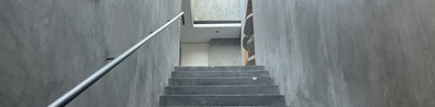 Unique Design Of Stairs Inside The Building - Free LinkedIn Background Photo