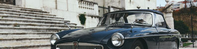 Vintage MG - Free LinkedIn Background Photo