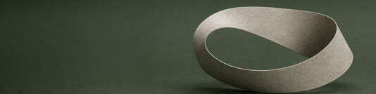 Circular Material Loop - Free LinkedIn Background Photo