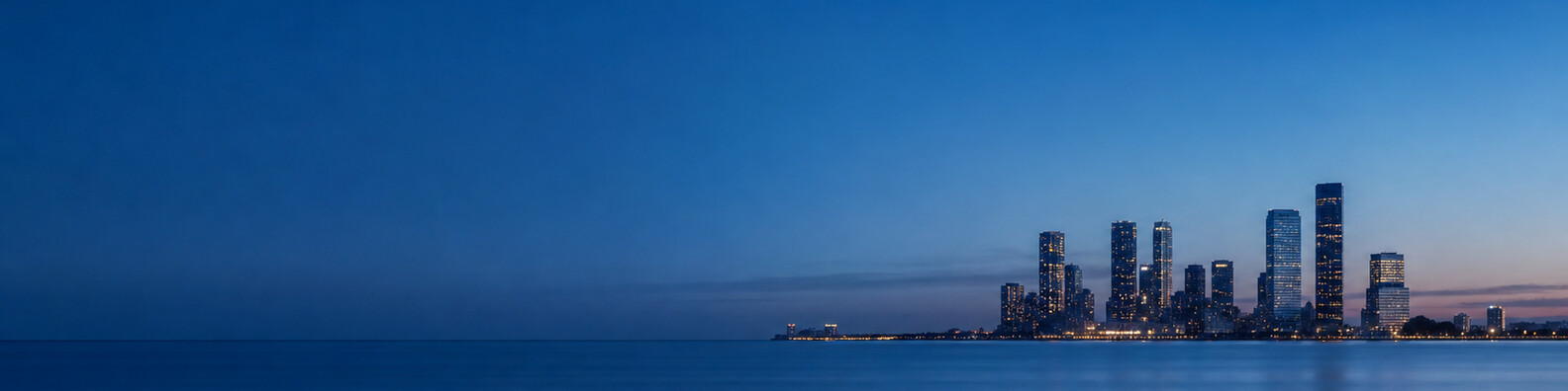 Blue Hour Skyline