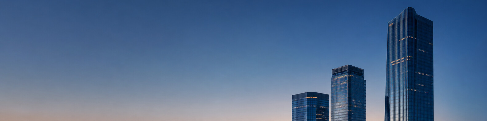 Financial District at Blue Hour